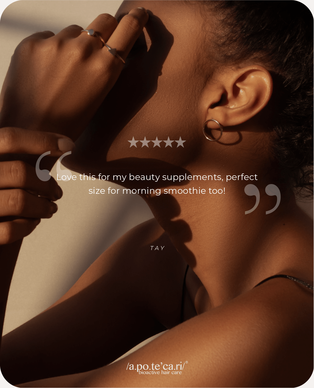 Apotecari, signature, shaker, Hair Atelier, drink, testimonial