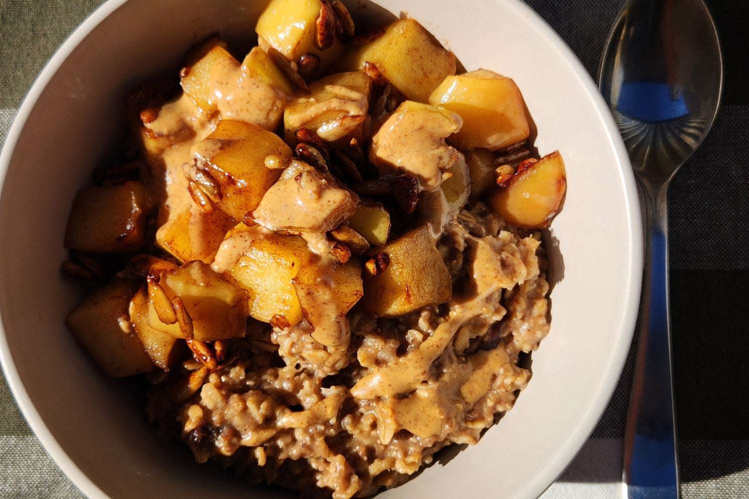 Jammy Apple & Cinnamon Porridge
