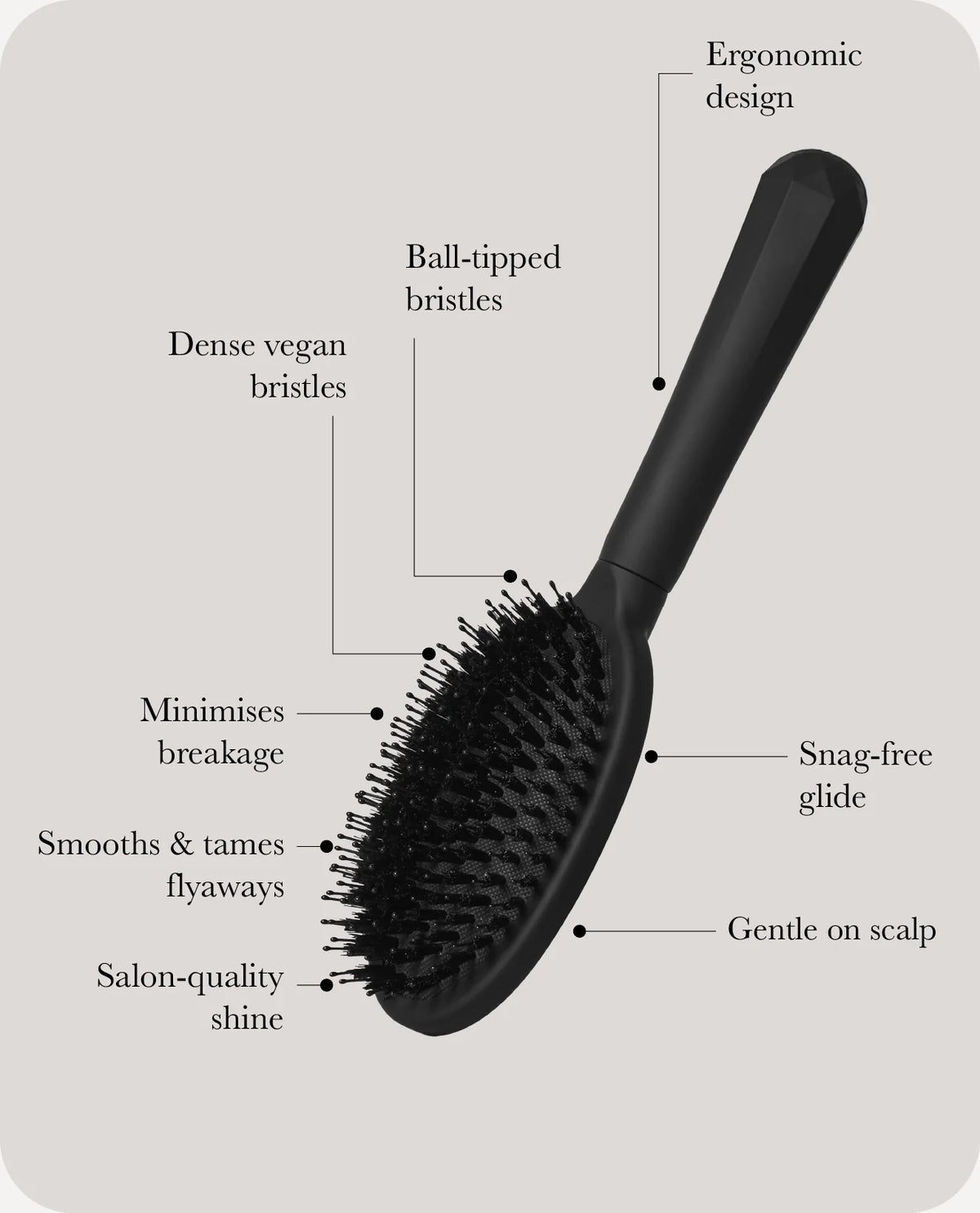 Crown Control Definitive Styling Brush