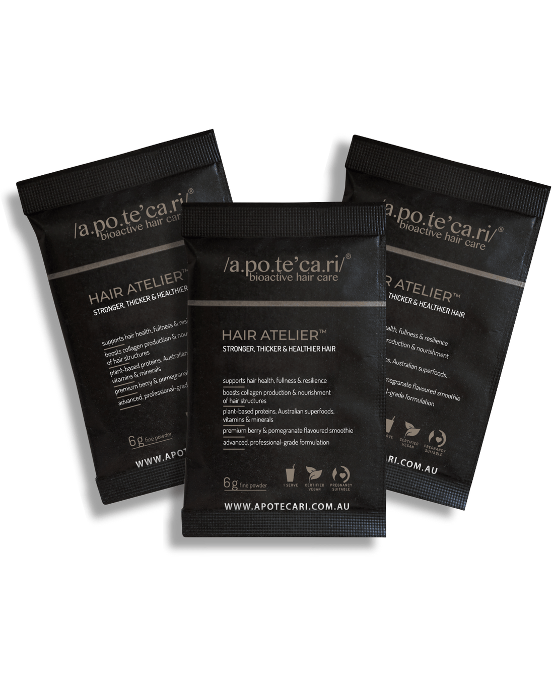 Sachet Sample Pack of Hair Atelier